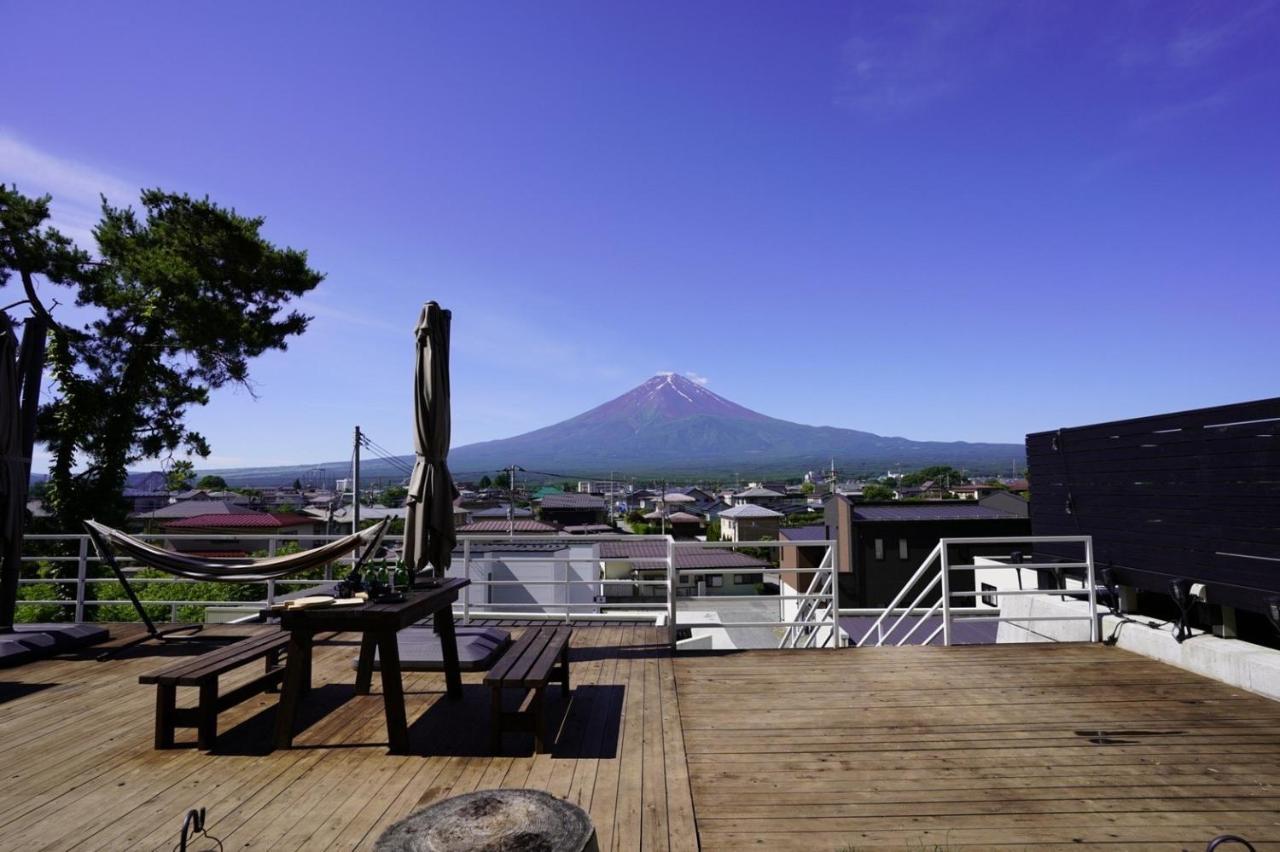 Pensjonat Mount Fuji Panorama Glamping Fujikawaguchiko Zewnętrze zdjęcie