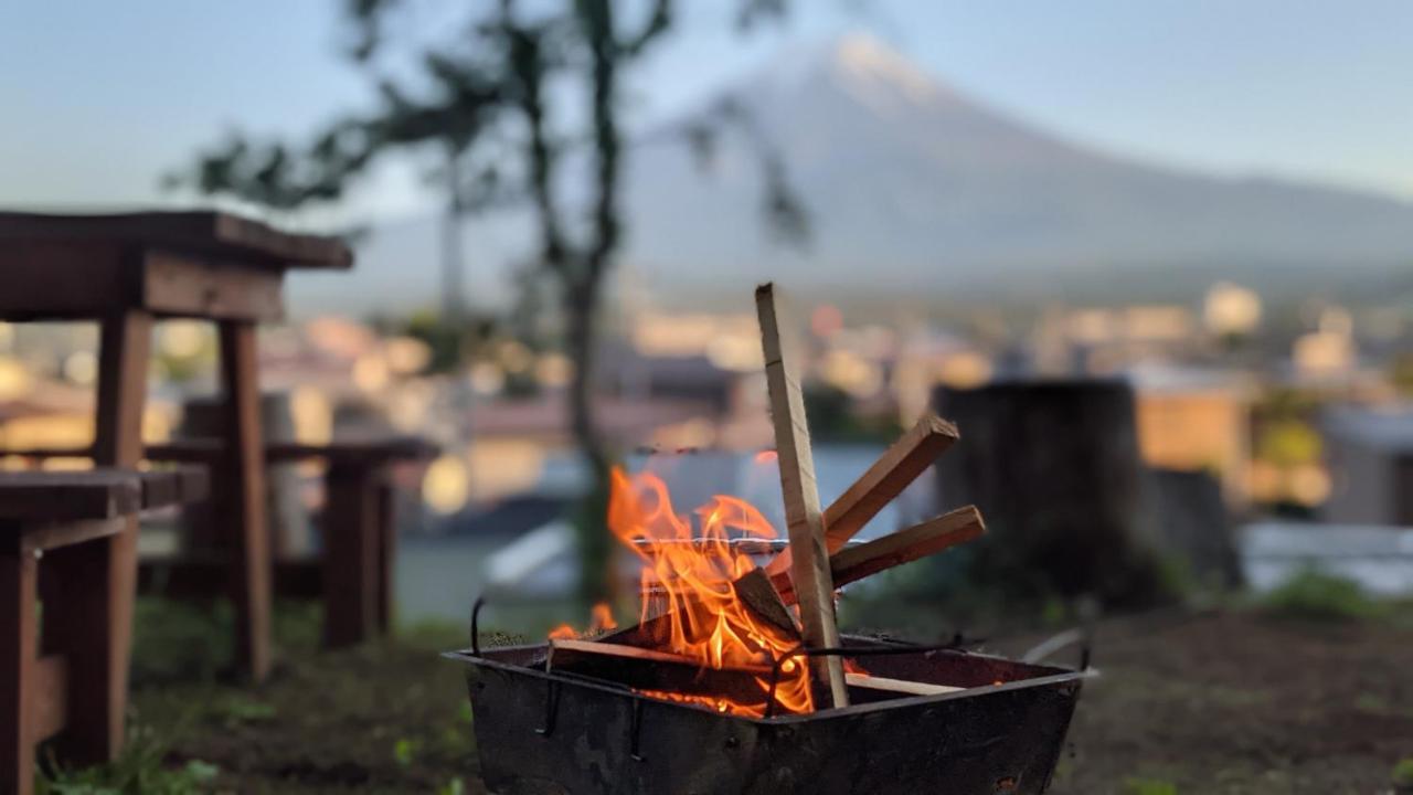 Pensjonat Mount Fuji Panorama Glamping Fujikawaguchiko Zewnętrze zdjęcie