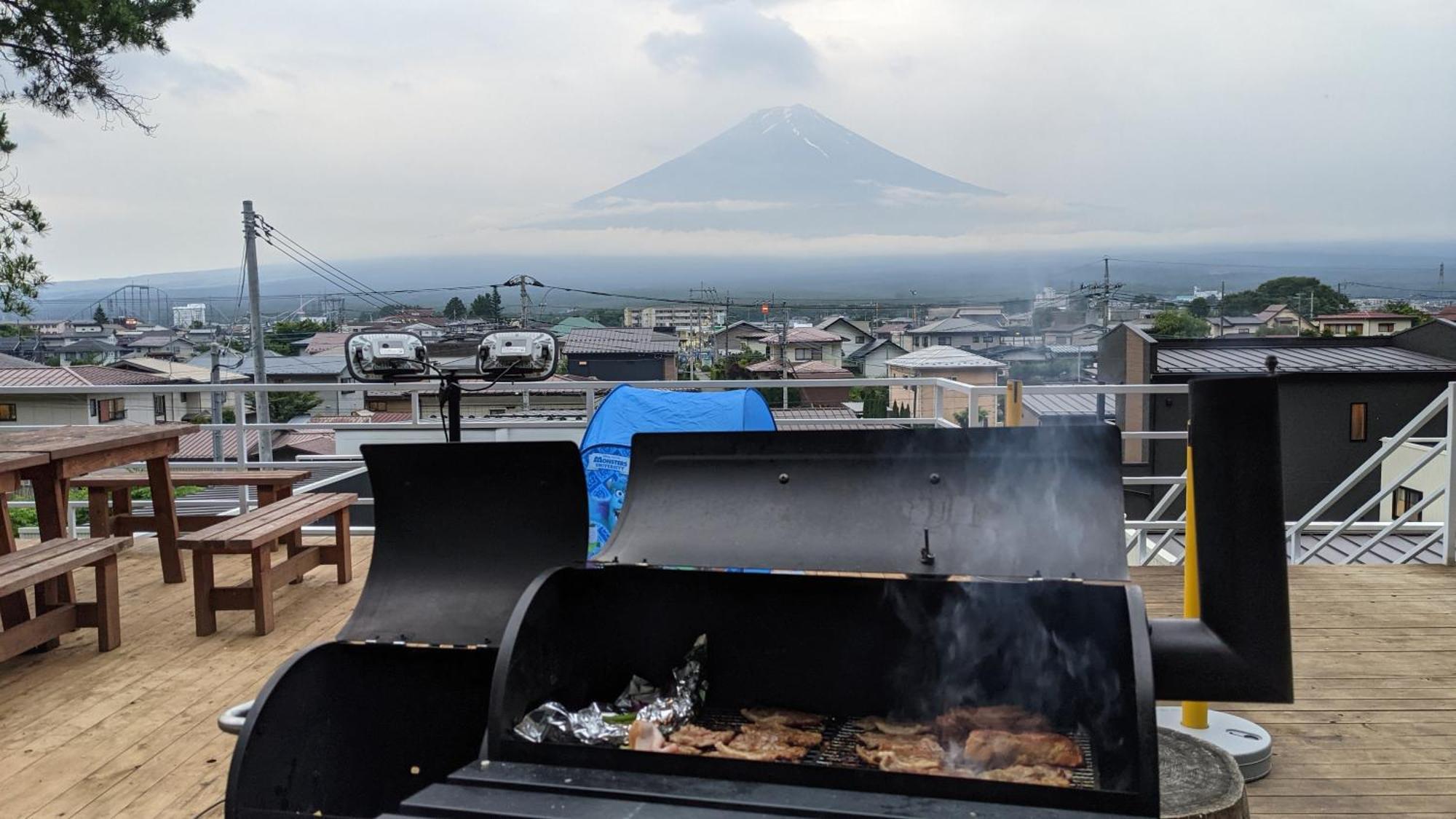 Pensjonat Mount Fuji Panorama Glamping Fujikawaguchiko Zewnętrze zdjęcie