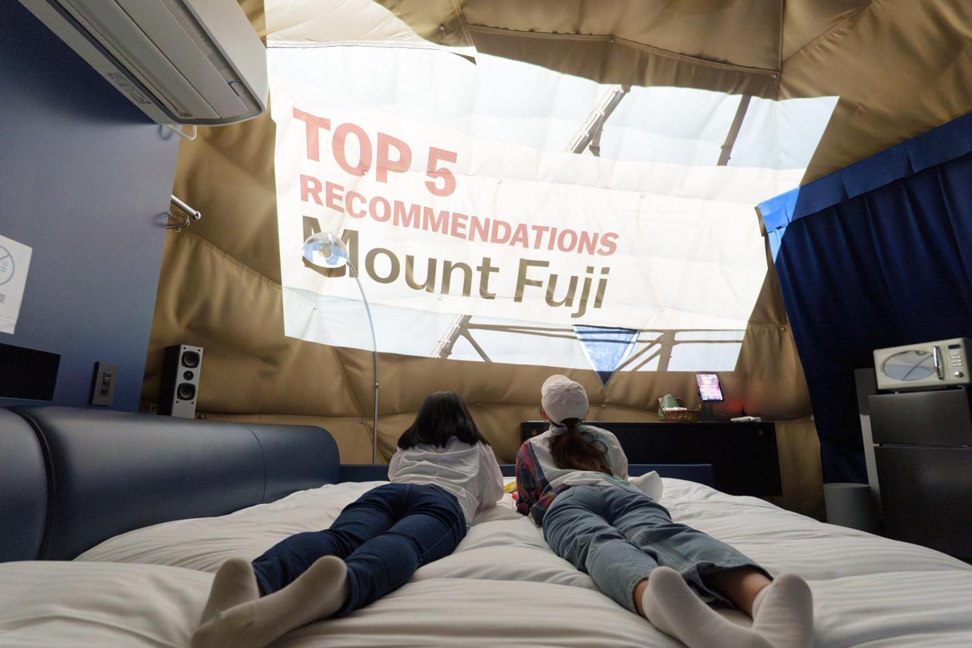 Pensjonat Mount Fuji Panorama Glamping Fujikawaguchiko Zewnętrze zdjęcie