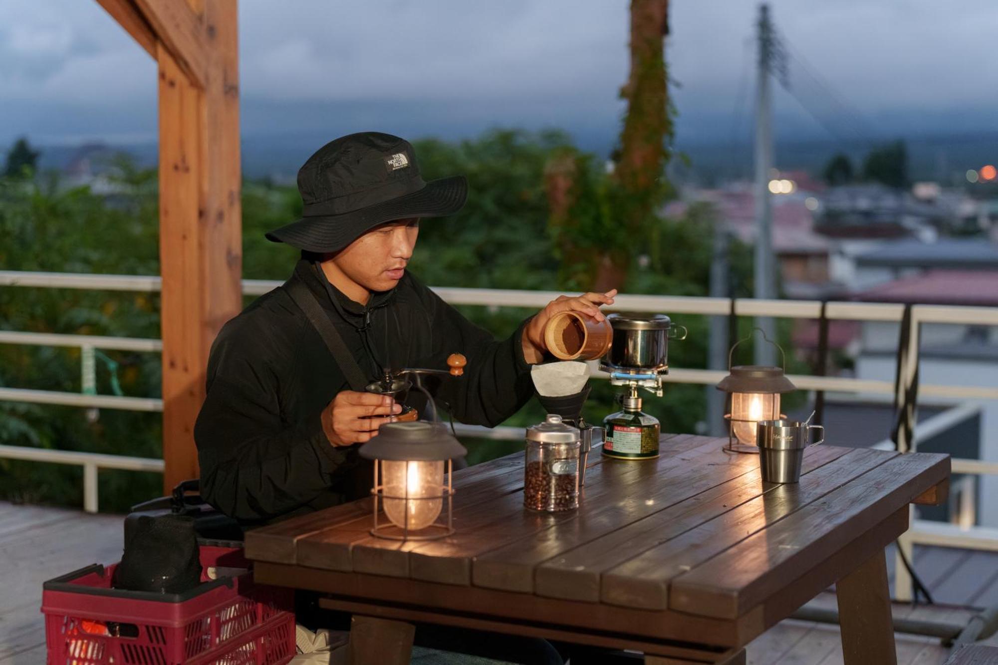 Pensjonat Mount Fuji Panorama Glamping Fujikawaguchiko Zewnętrze zdjęcie