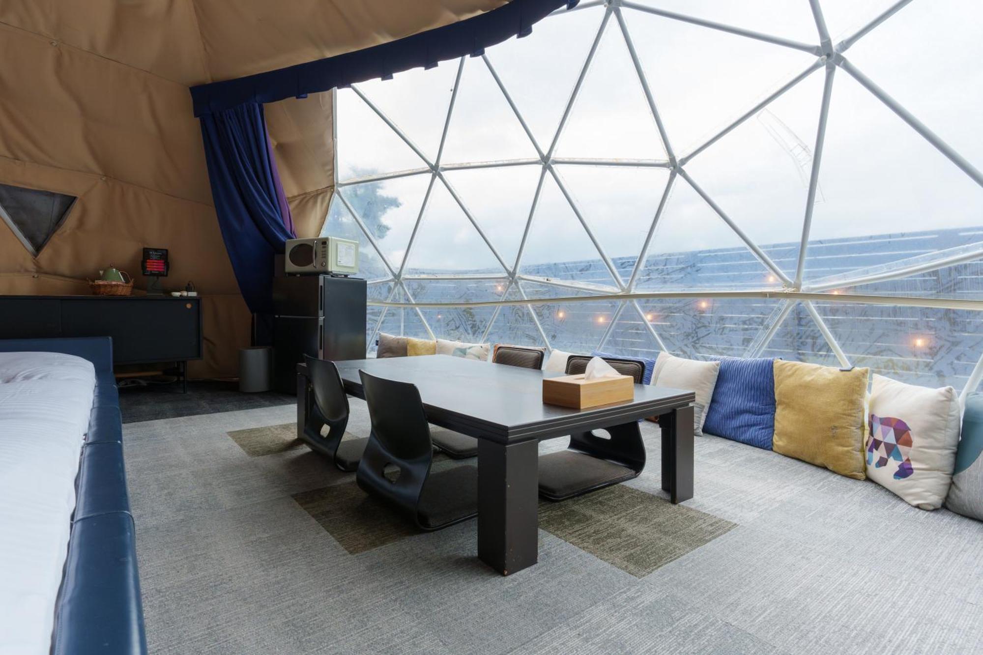 Pensjonat Mount Fuji Panorama Glamping Fujikawaguchiko Zewnętrze zdjęcie