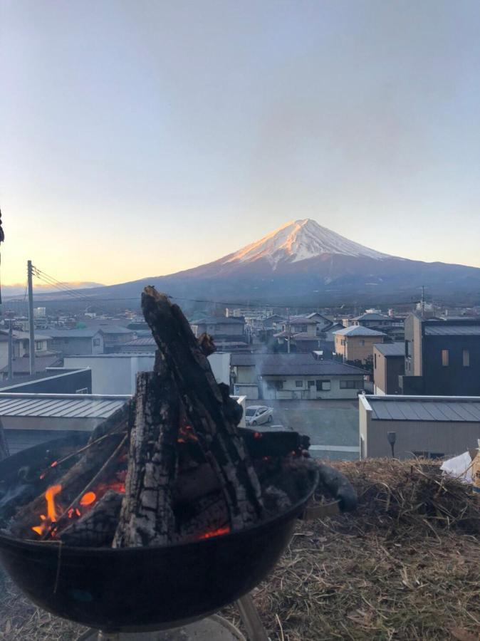 Pensjonat Mount Fuji Panorama Glamping Fujikawaguchiko Zewnętrze zdjęcie